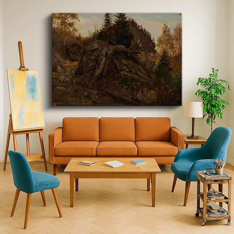 Ressam Kanvas Tablo 679