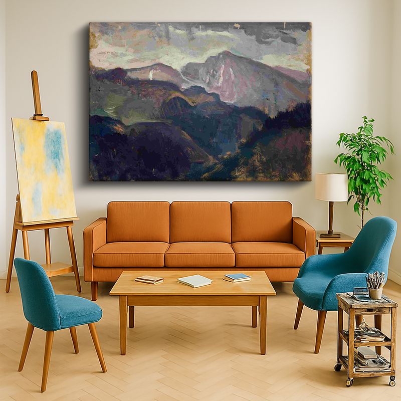 Ressam Kanvas Tablo 682