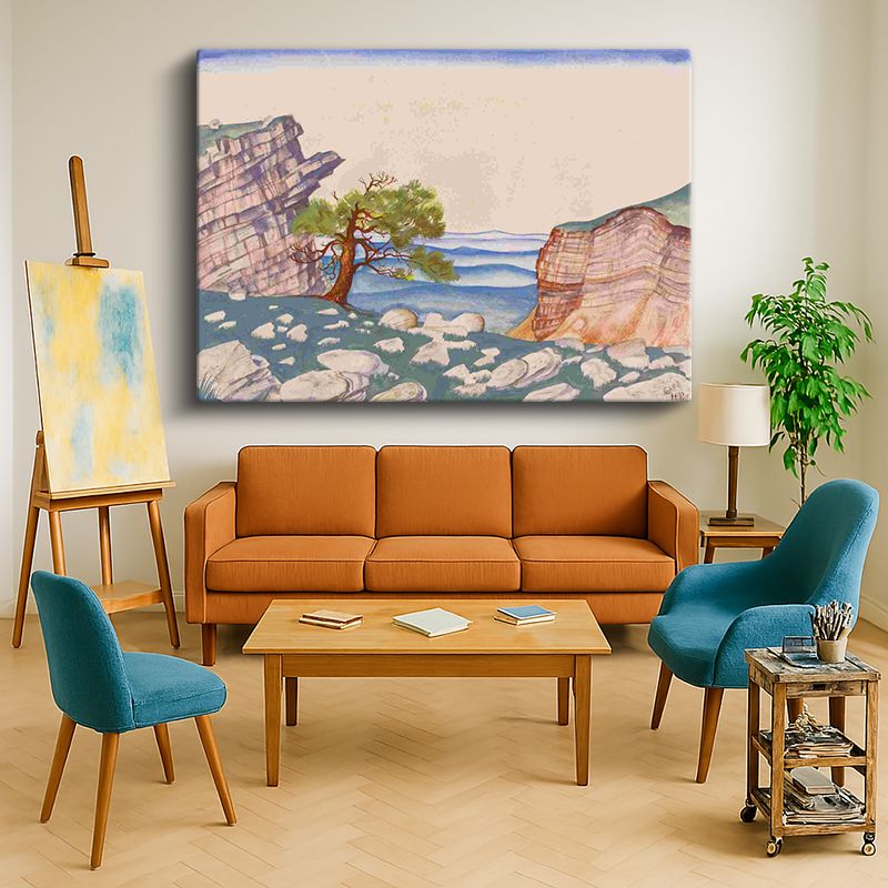 Ressam Kanvas Tablo 685