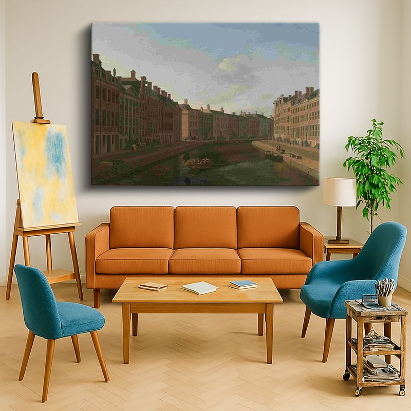 Ressam Kanvas Tablo 691