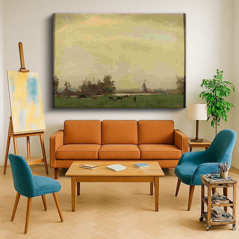 Ressam Kanvas Tablo 692