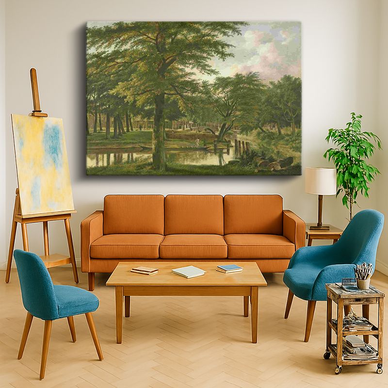 Ressam Kanvas Tablo 697