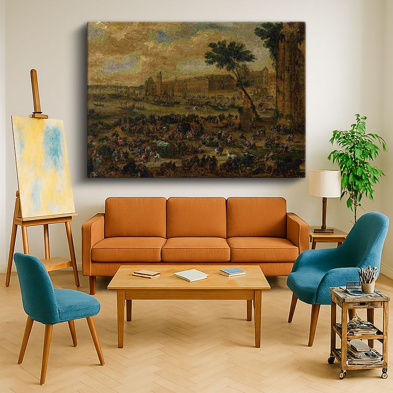 Ressam Kanvas Tablo 700