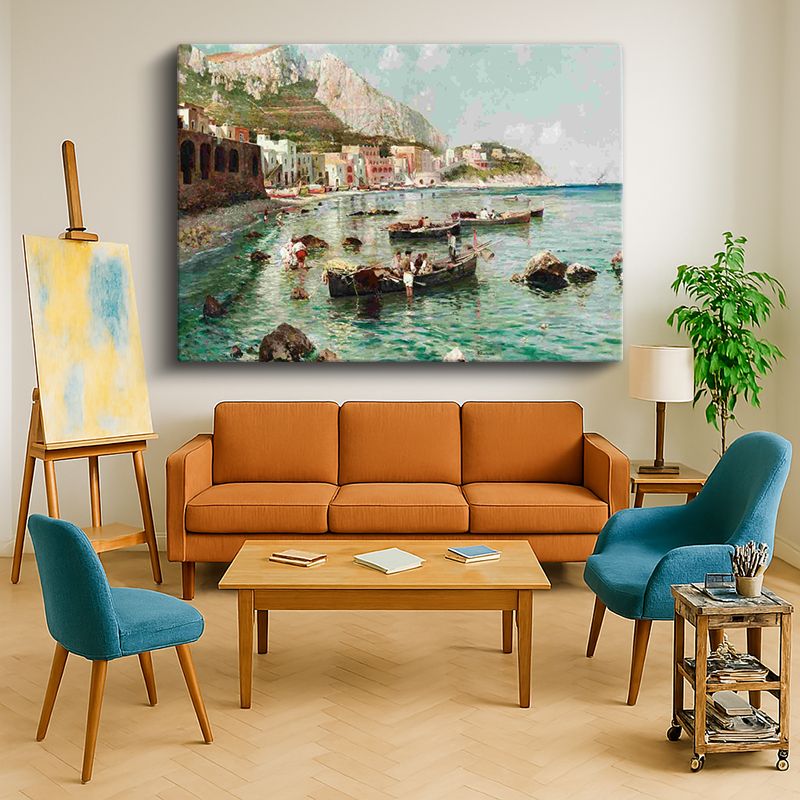 Ressam Kanvas Tablo 701