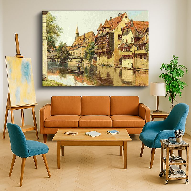 Ressam Kanvas Tablo 702