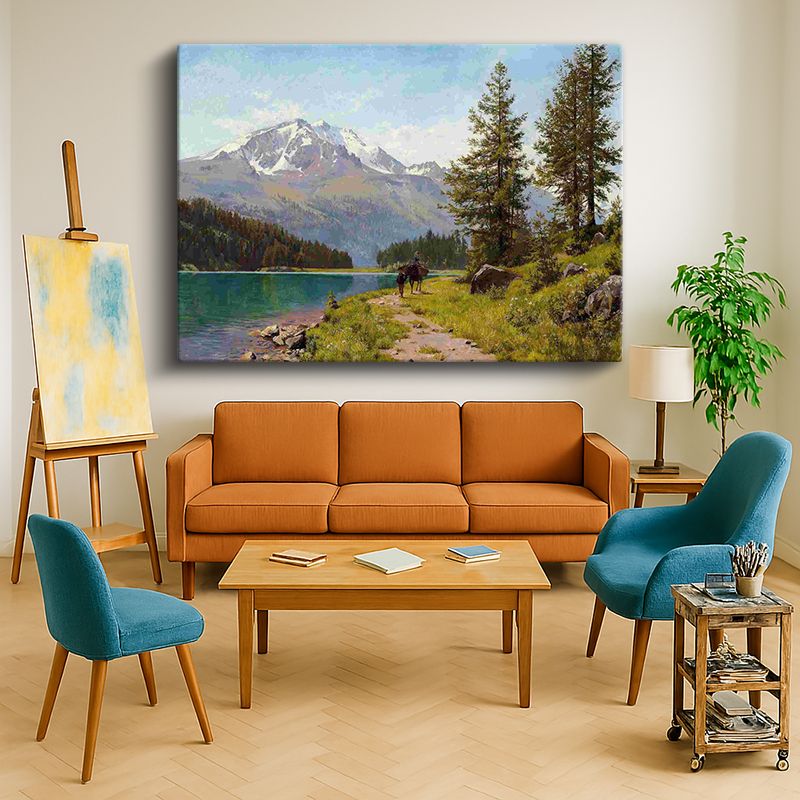 Ressam Kanvas Tablo 703