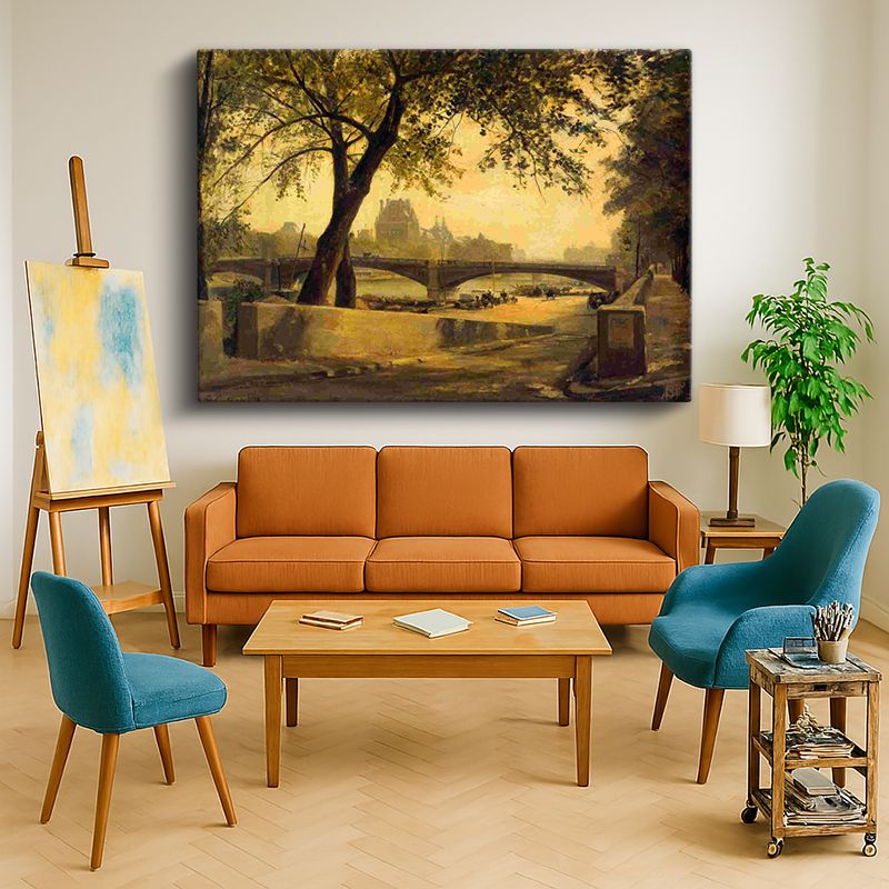 Ressam Kanvas Tablo 706