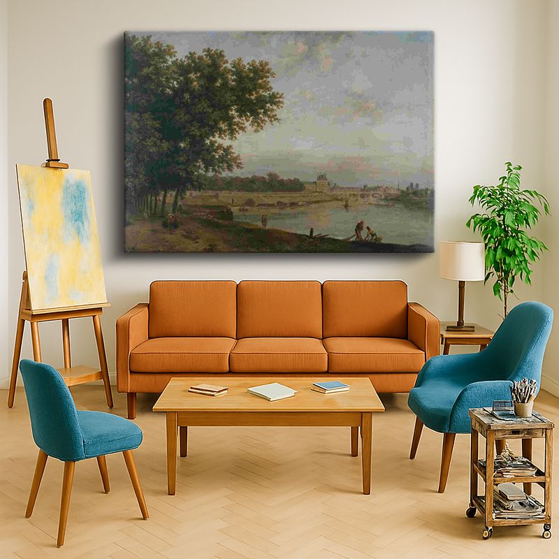 Ressam Kanvas Tablo 712