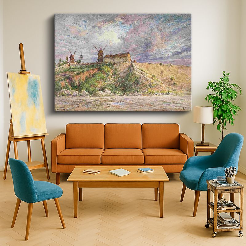 Ressam Kanvas Tablo 714