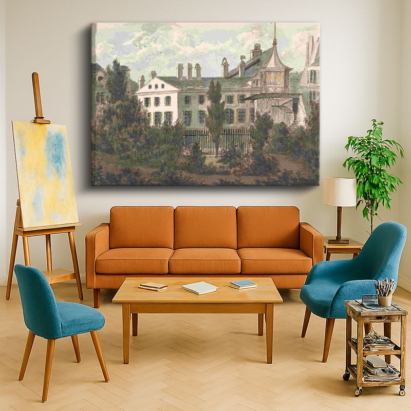 Ressam Kanvas Tablo 715