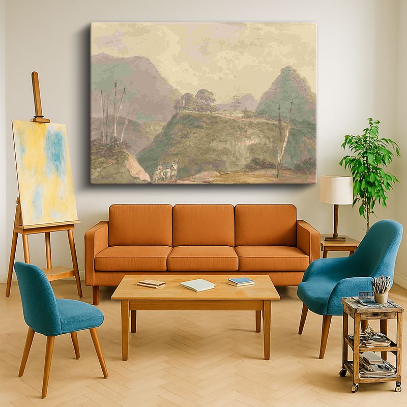 Ressam Kanvas Tablo 726