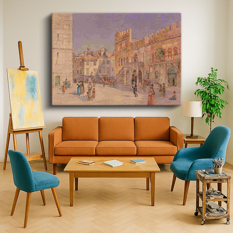 Ressam Kanvas Tablo 736