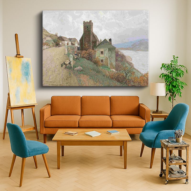 Ressam Kanvas Tablo 737