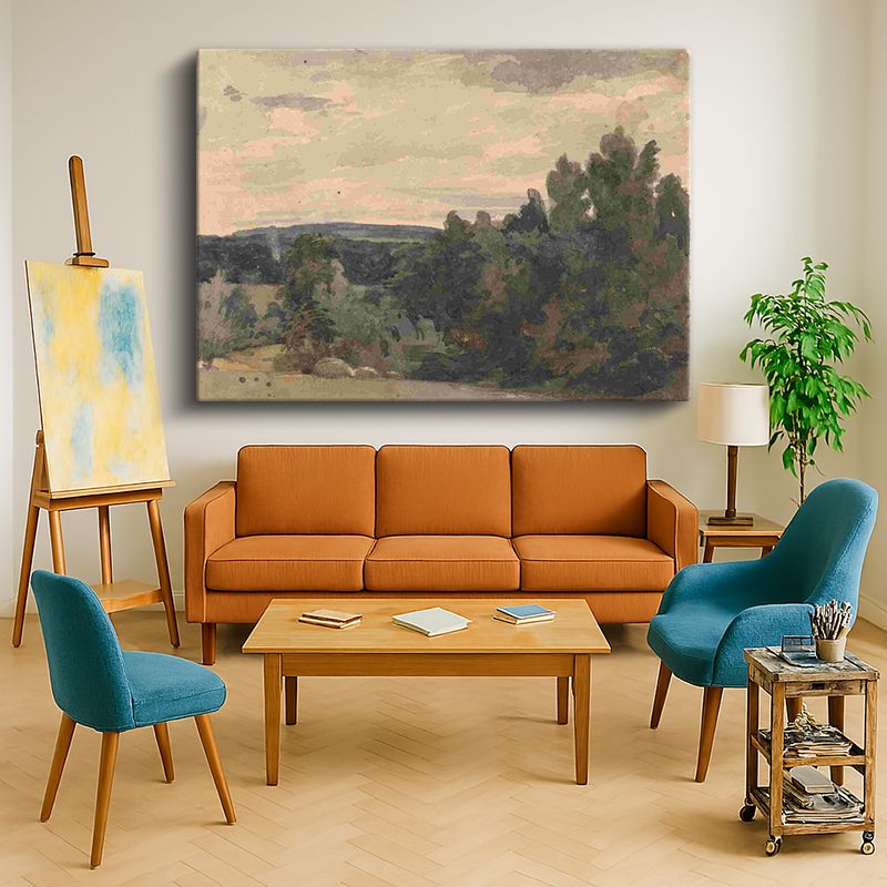 Ressam Kanvas Tablo 738