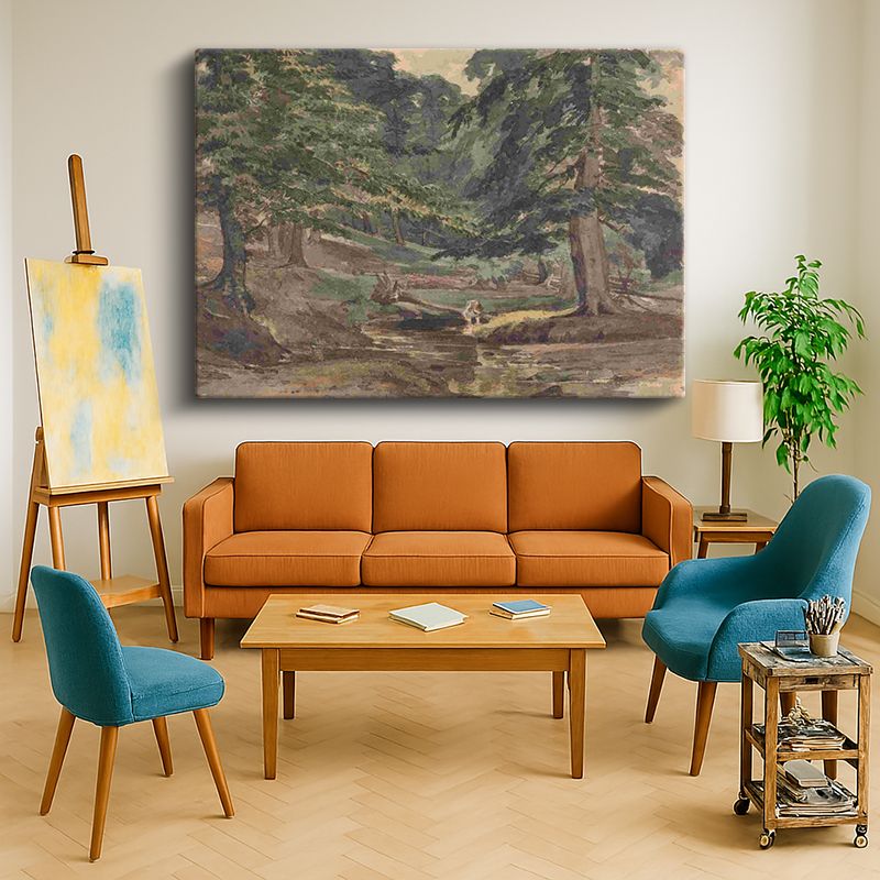 Ressam Kanvas Tablo 739