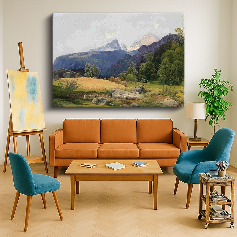 Ressam Kanvas Tablo 741