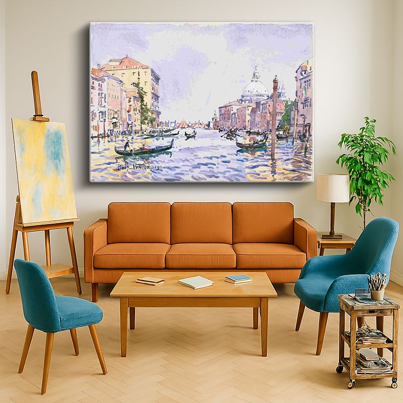 Ressam Kanvas Tablo 744