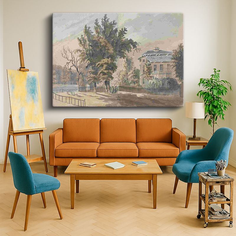 Ressam Kanvas Tablo 747