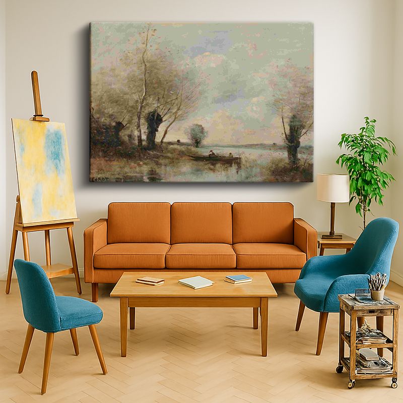 Ressam Kanvas Tablo 748