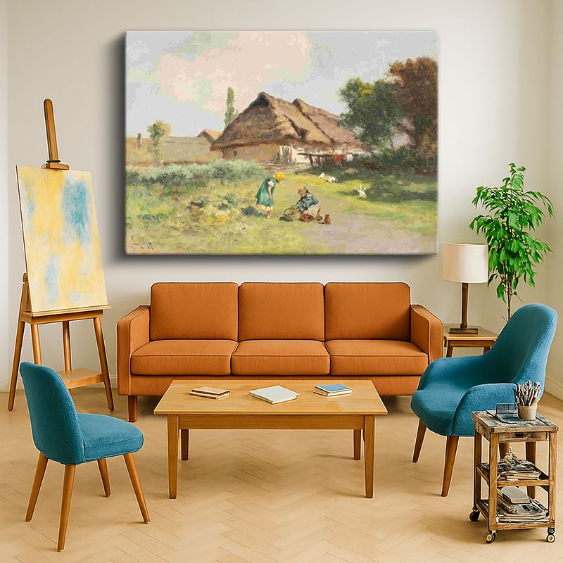 Ressam Kanvas Tablo 752