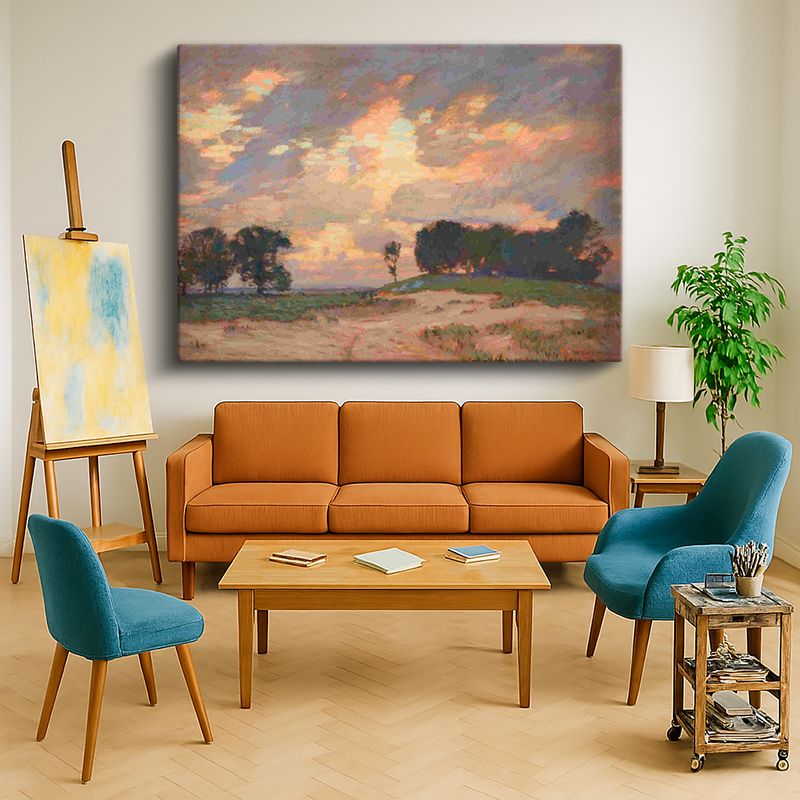 Ressam Kanvas Tablo 755