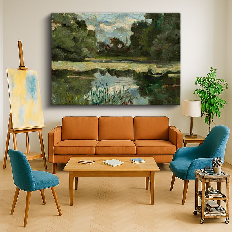 Ressam Kanvas Tablo 757