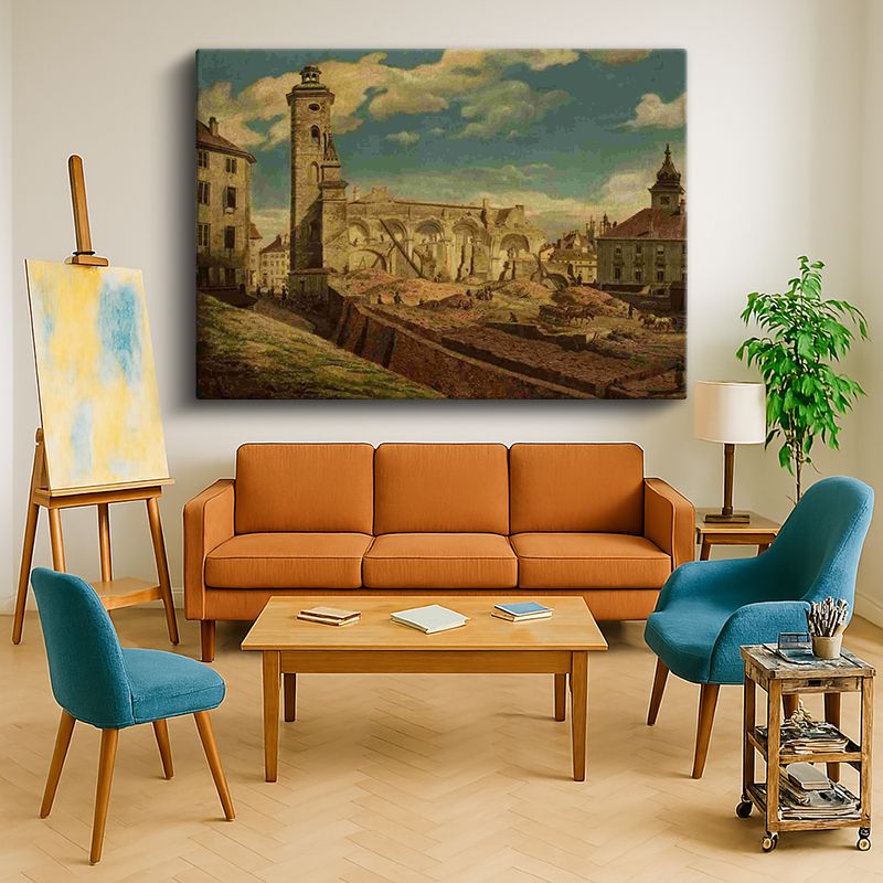 Ressam Kanvas Tablo 760