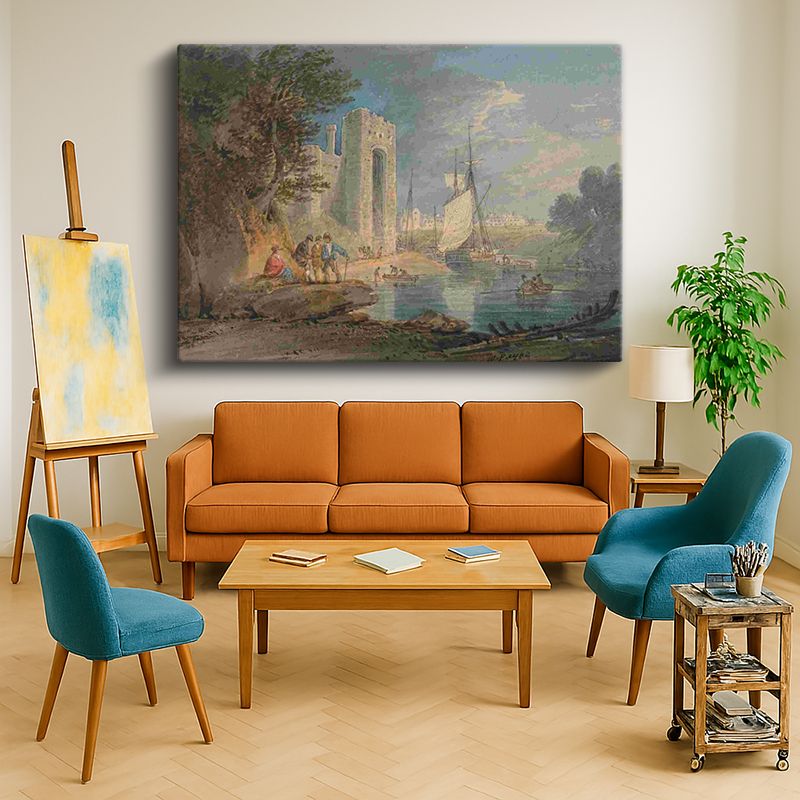 Ressam Kanvas Tablo 762