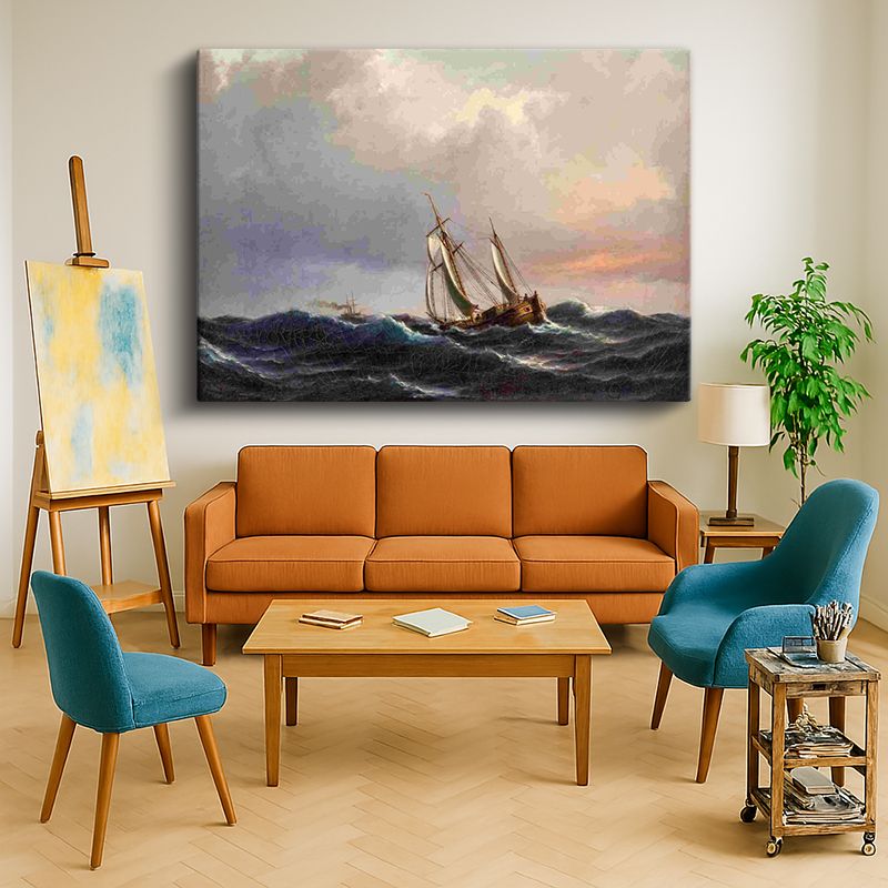 Ressam Kanvas Tablo 763