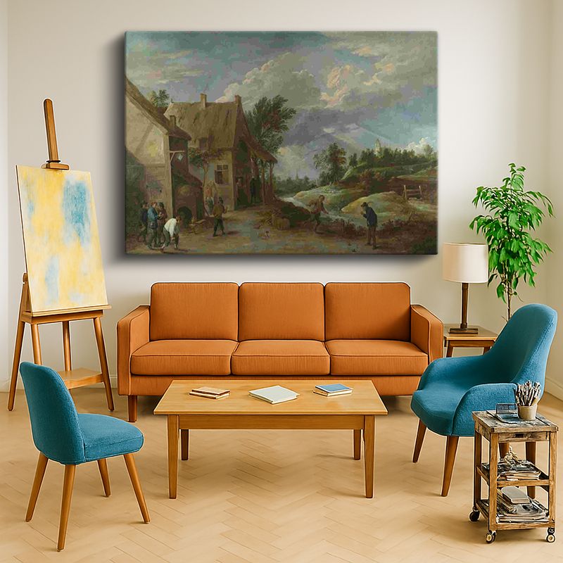 Ressam Kanvas Tablo 766