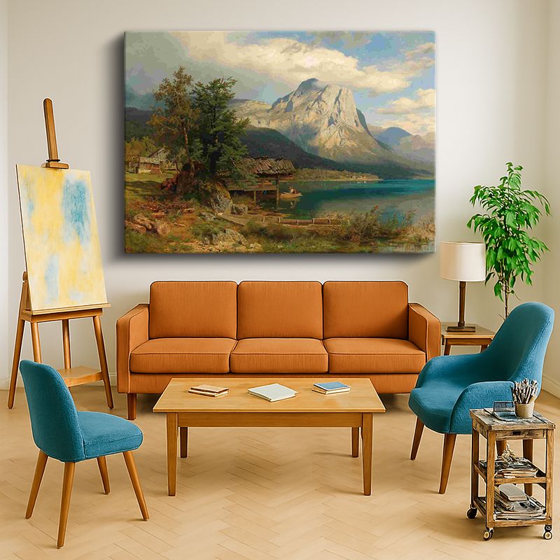 Ressam Kanvas Tablo 774