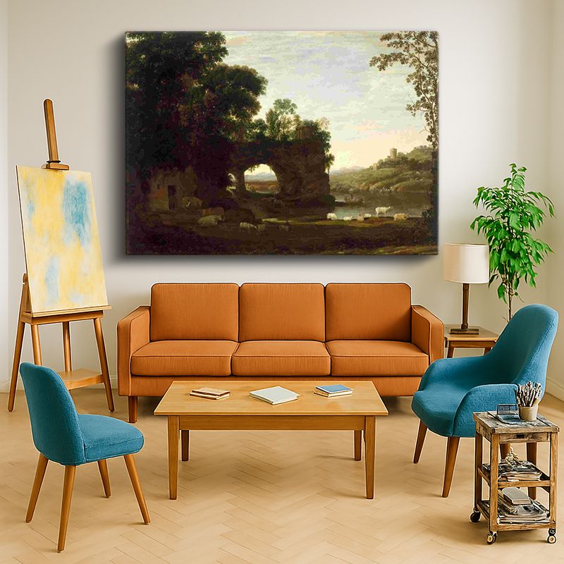 Ressam Kanvas Tablo 775