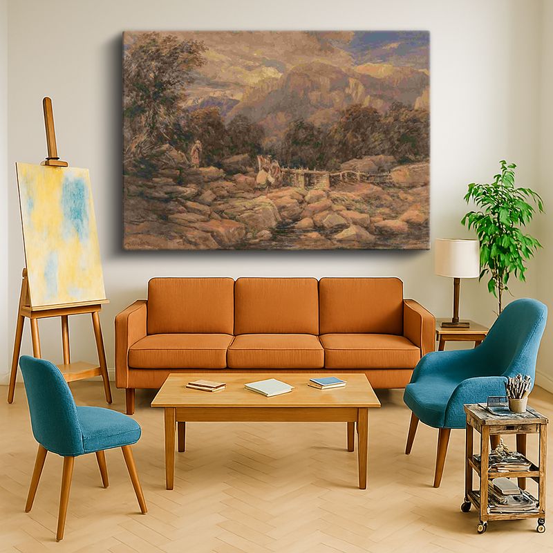 Ressam Kanvas Tablo 781