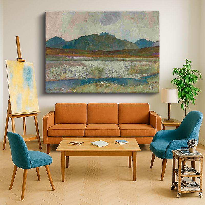 Ressam Kanvas Tablo 783