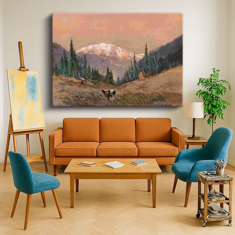 Ressam Kanvas Tablo 785