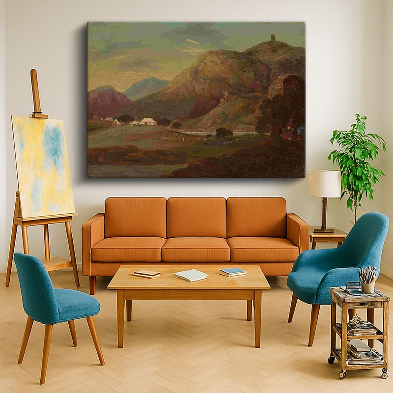 Ressam Kanvas Tablo 790