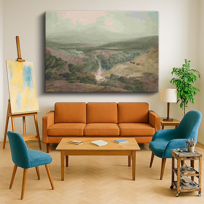 Ressam Kanvas Tablo 792