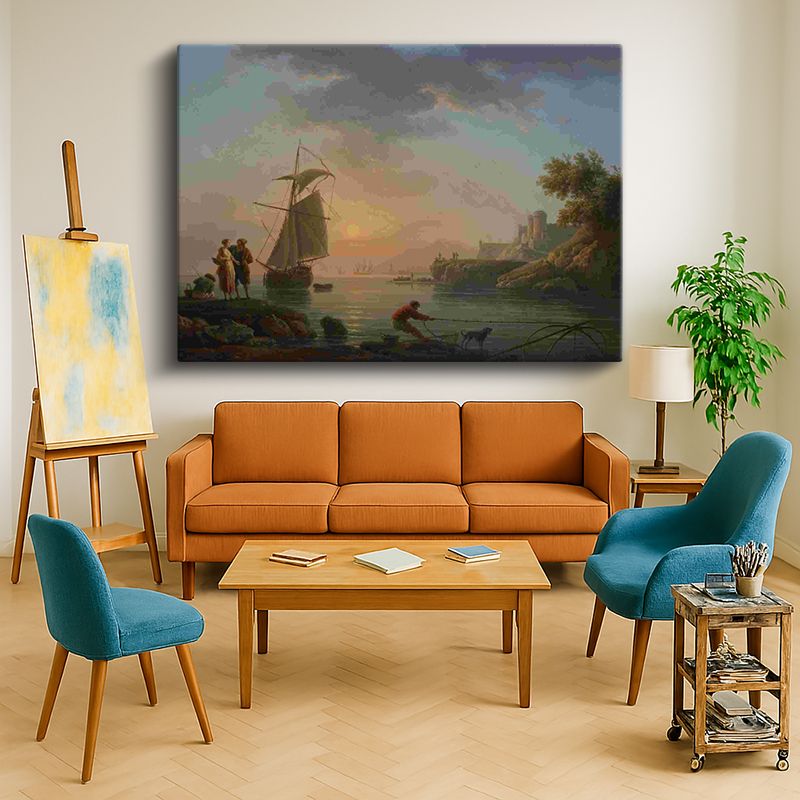 Ressam Kanvas Tablo 793