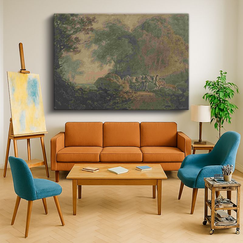 Ressam Kanvas Tablo 803