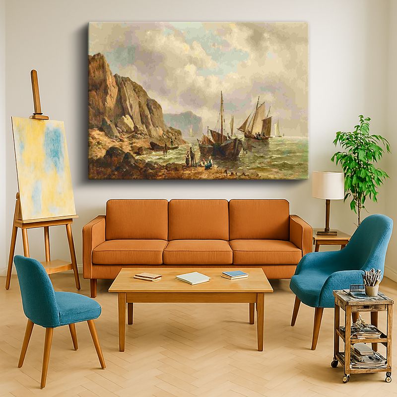 Ressam Kanvas Tablo 804