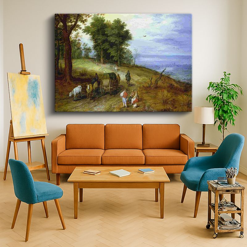 Ressam Kanvas Tablo 807