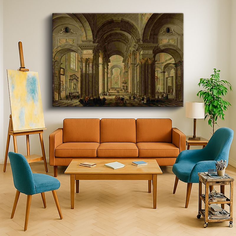 Ressam Kanvas Tablo 809