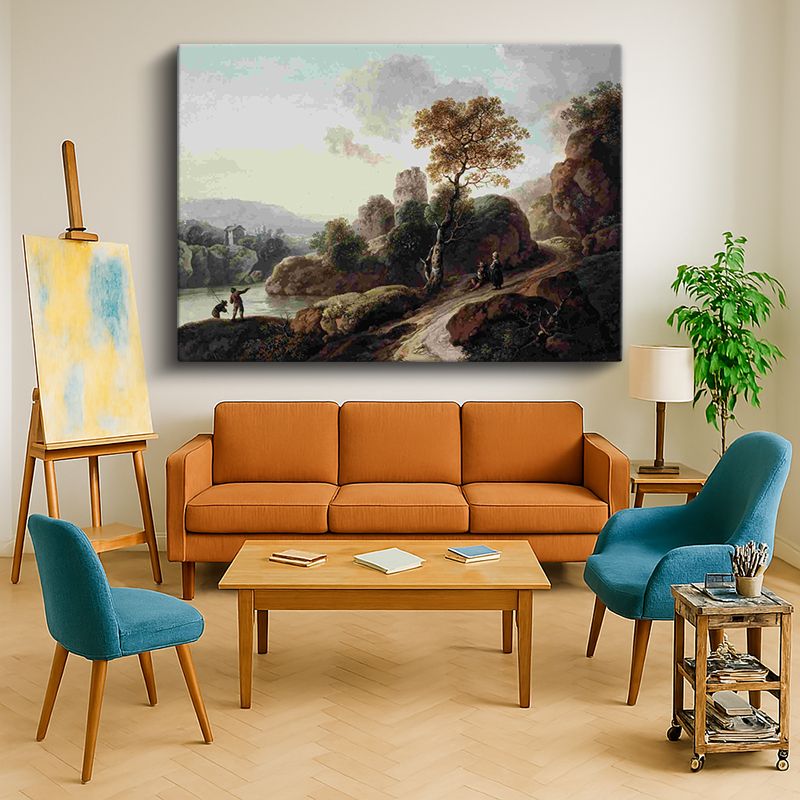 Ressam Kanvas Tablo 810