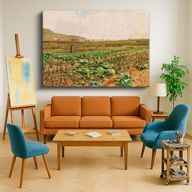 Ressam Kanvas Tablo 812