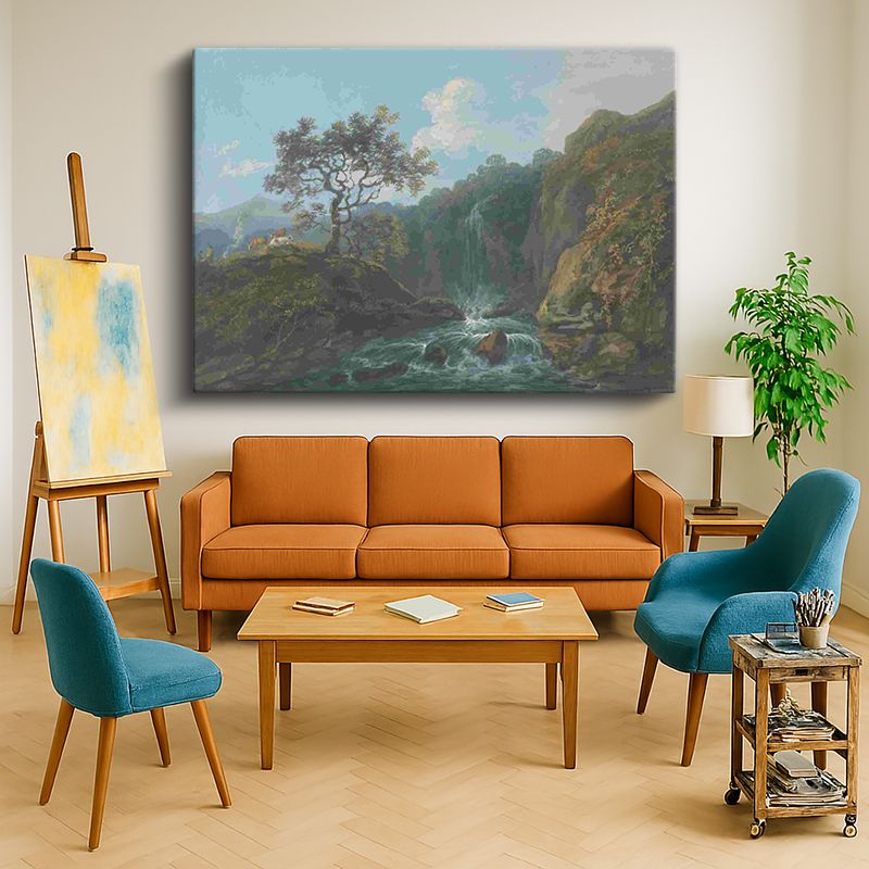 Ressam Kanvas Tablo 815