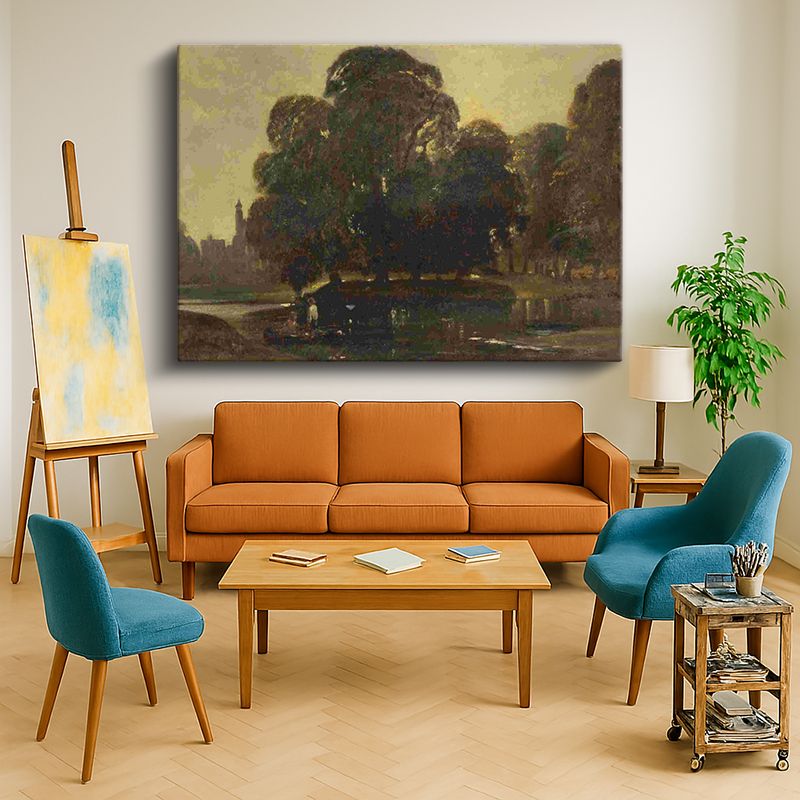 Ressam Kanvas Tablo 817