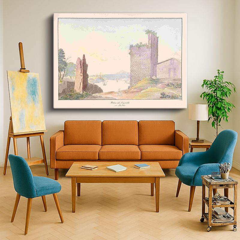 Ressam Kanvas Tablo 818