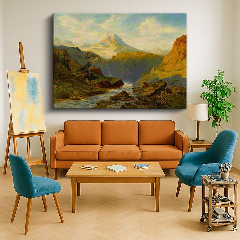 Ressam Kanvas Tablo 833