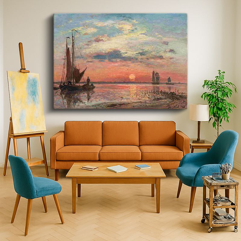 Ressam Kanvas Tablo 839