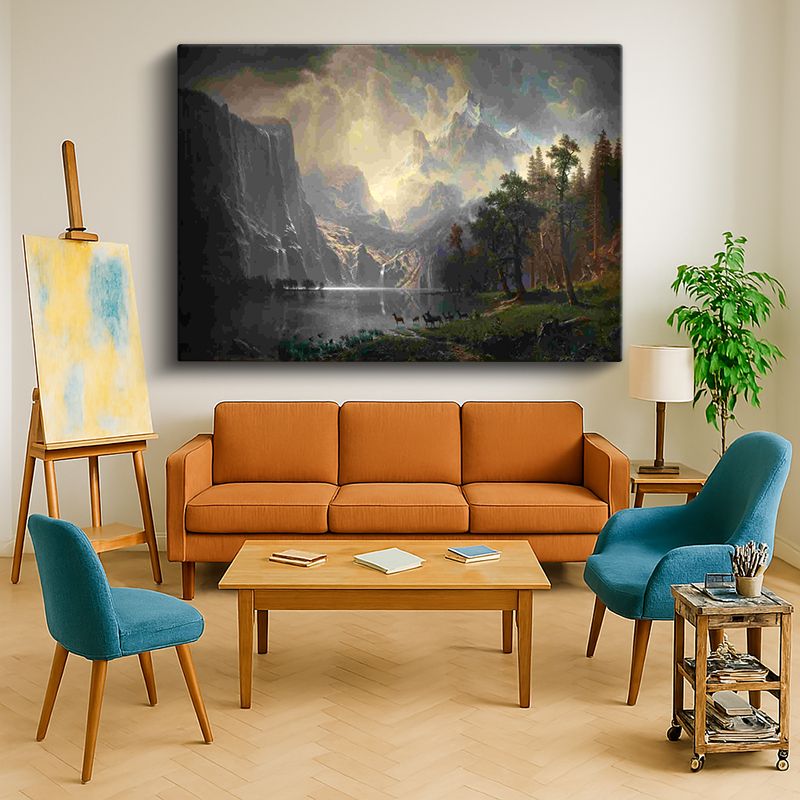 Ressam Kanvas Tablo 840